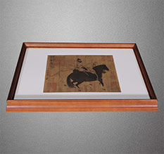 常州市书画装裱配框服务案例